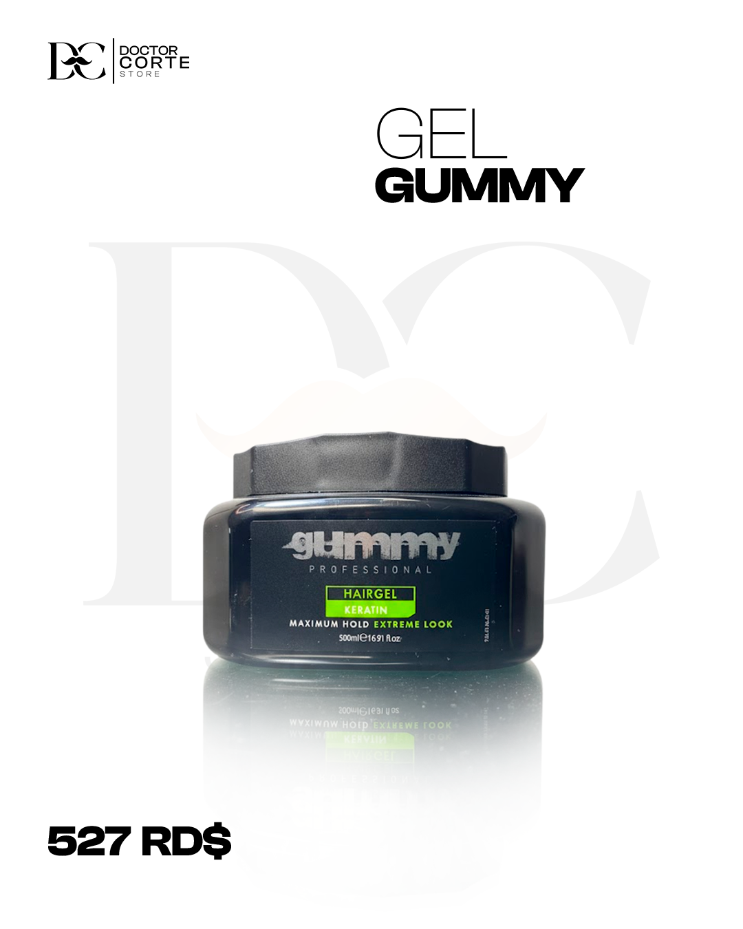 Gel para Cabello Gummy Professional con Keratina